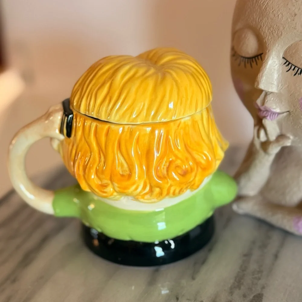 XPRES Funny Character Mug Novelty Coffee Mug Blonde Girl Gag Gift Cup